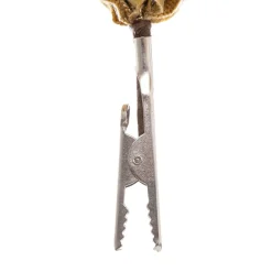 Décoration De Sapin|Feeric Lights & Christmas Poinsettia de Noël Marta sur clip (D23 cm) Or