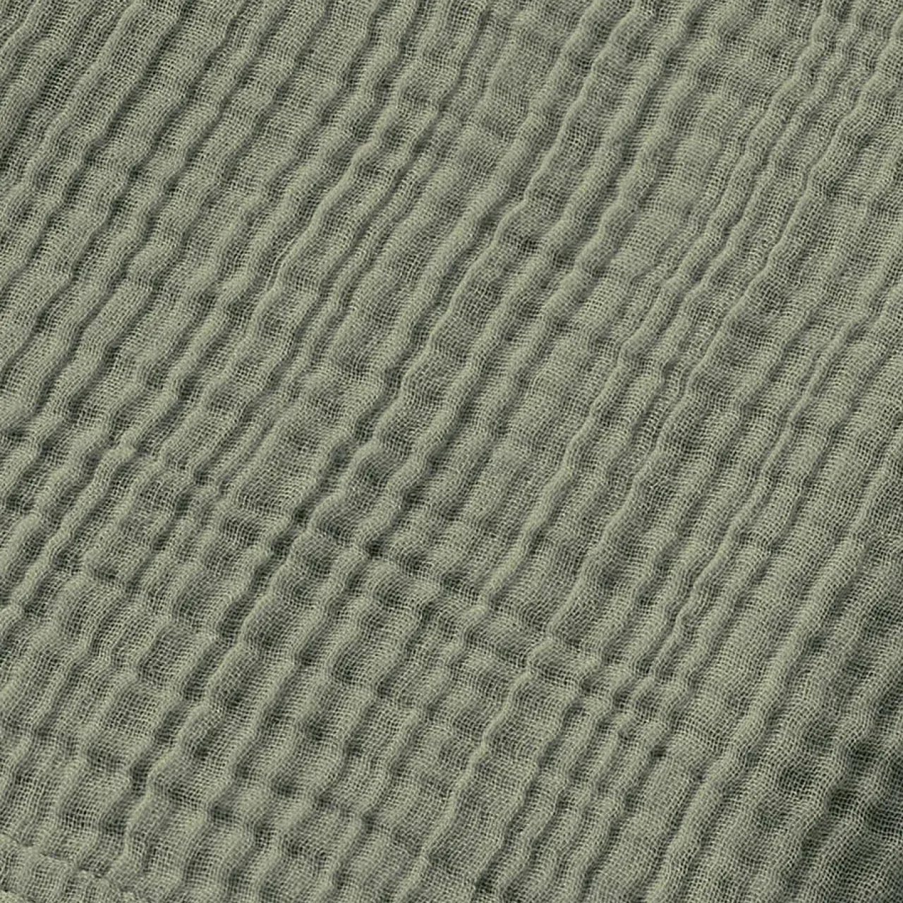 Coussin Et Plaid Enfant|Coussin Et Plaid Enfant|EMINZA Poncho de bain enfant gaze de coton 2/5 ans Gaïa Vert romarin