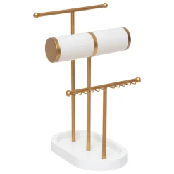 Objet Déco|Atmosphera, cru017dateur d'intu017drieur Pte bijoux métal (31 x 20 cm) Wild Or