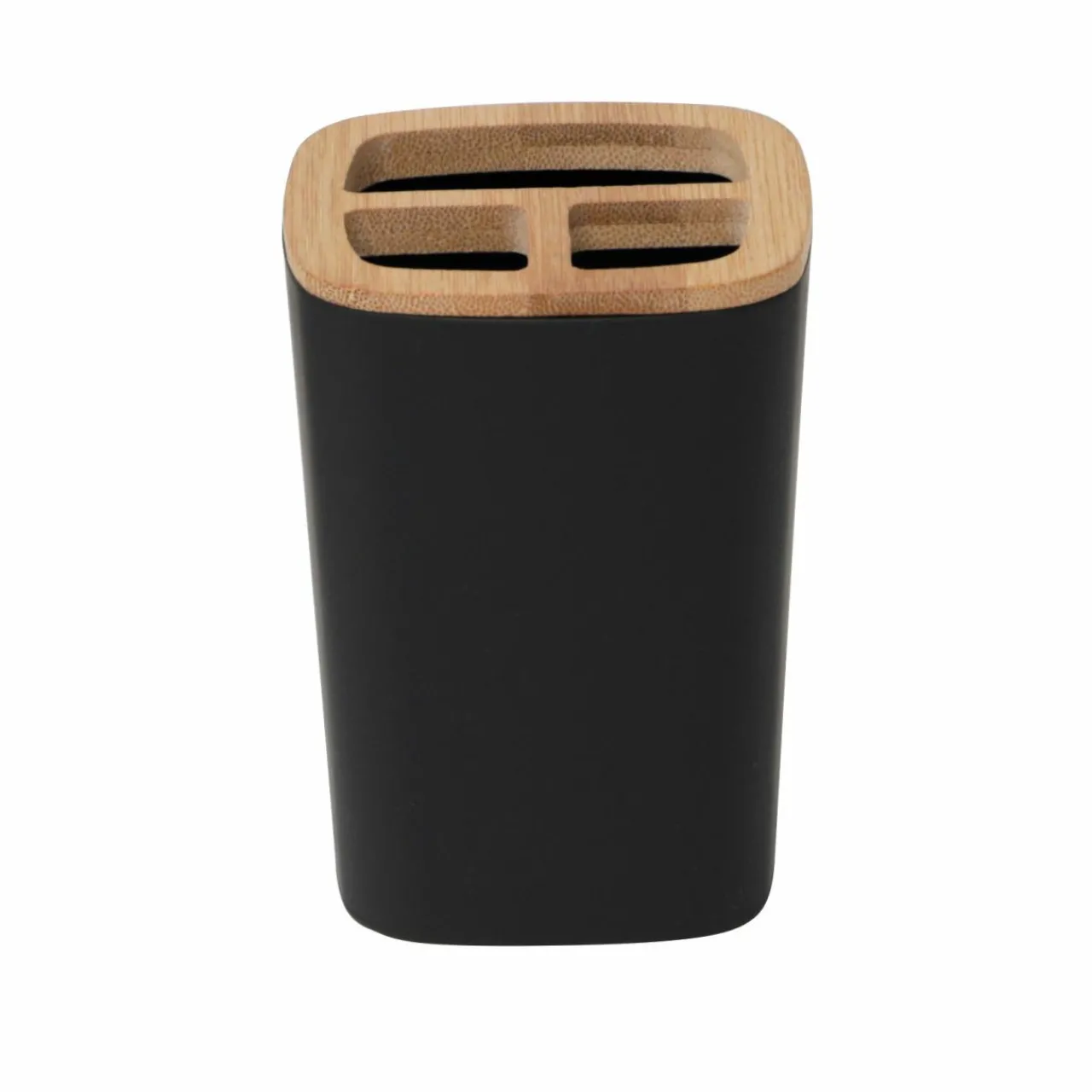 Accessoire Salle De Bain|TENDANCE Porte-brosse à dent Evy Noir