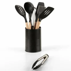 Ustensile Cuisine|5 Five Simply Smart Pot et ustensiles de cuisine Blackwood Noir