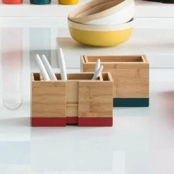 Rangement Et Organisateur|5 Five Simply Smart Pot range couverts extensible Modern Blanc