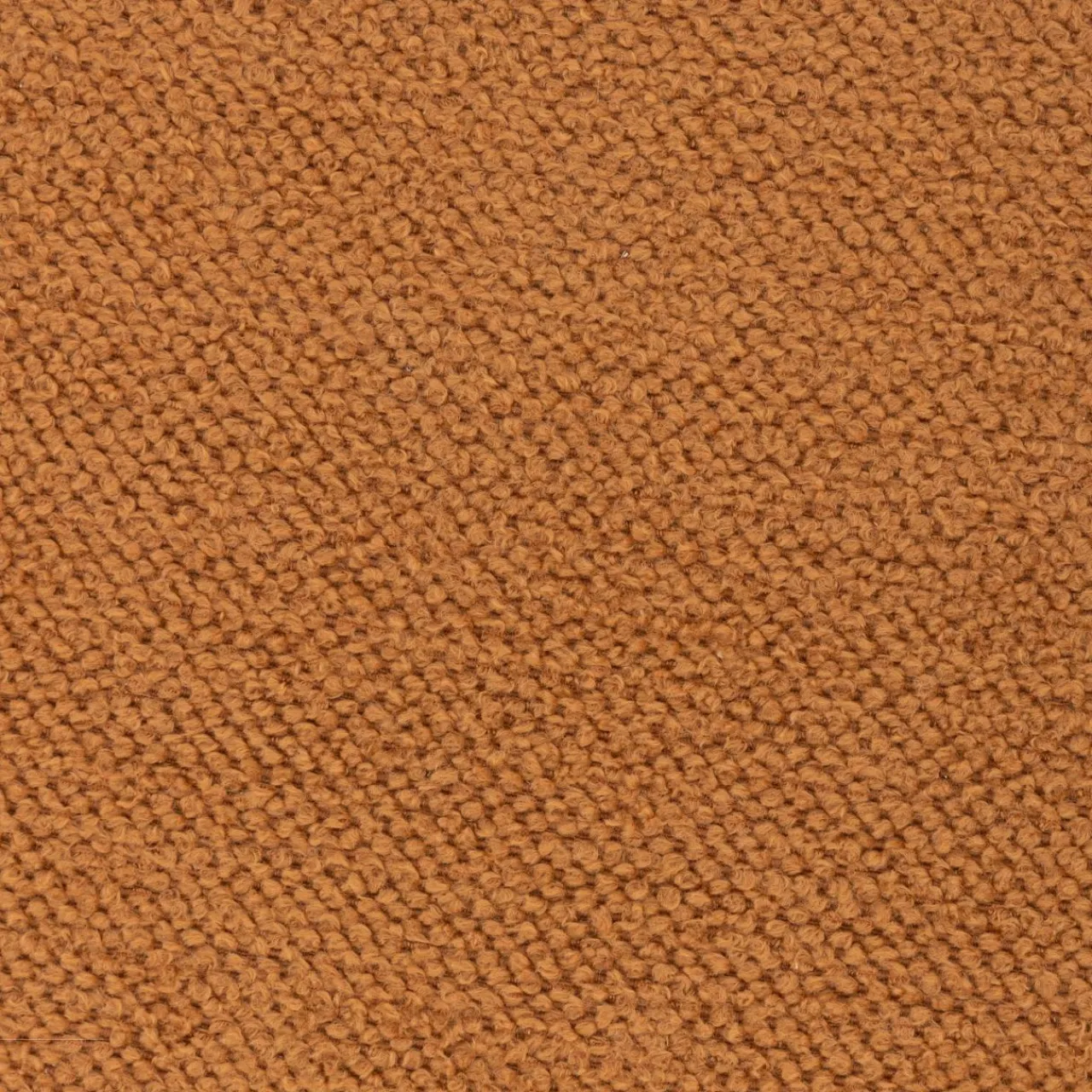 Pouf, Tabouret|Atmosphera, cru017dateur d'intu017drieur Pouf bouclette (D39 cm) Améa Orange