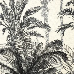 Pouf De Rangement|ATMOSPHERA Pouf pliant Benicio et Blanc Noir