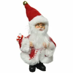 Décoration De Sapin|KAEMINGK Père Noël à suspendre (H13 cm) Marco Rouge