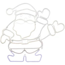 Déco Et Objet Lumineux|KOOPMAN Père Noël lumineux 627 LED (H65 cm) Néon Moov light Multicolore