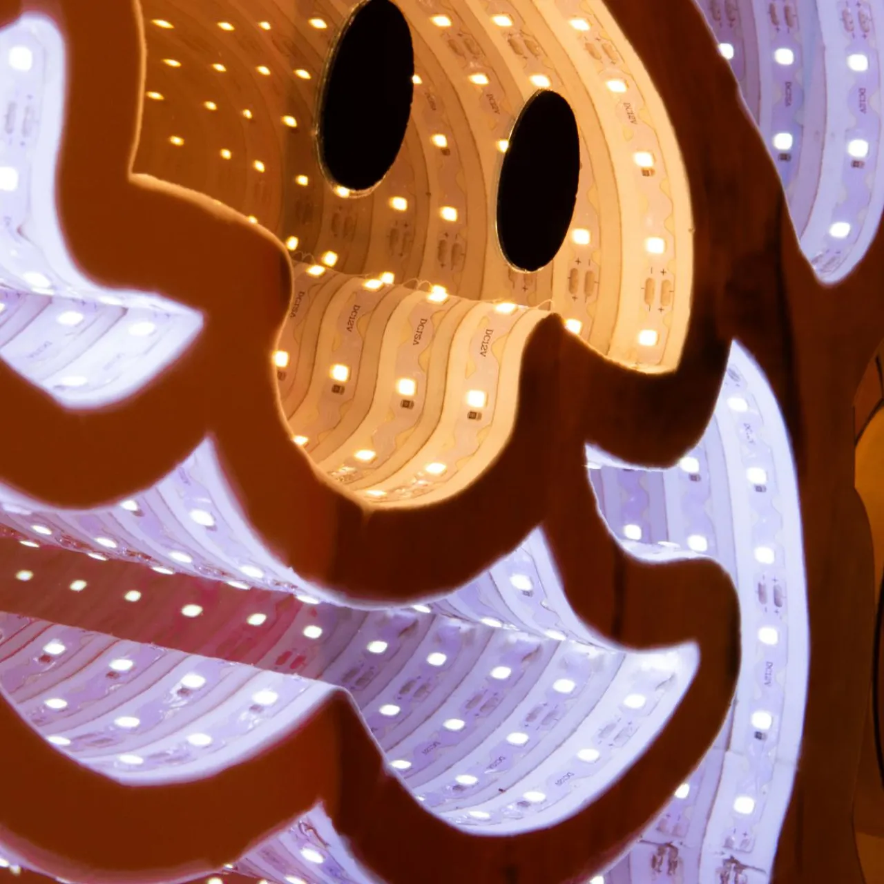 Personnage, Objet Grand Format|Déco Et Objet Lumineux|KOOPMAN Père Noël lumineux Géant 1083 LED (H180 cm) Infinity Multicolore