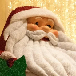 Personnage, Objet Grand Format|Père Noël, Animaux Et Personnage|KAEMINGK Père Noël traditionnel Géant (H300 cm) Ulrik Rouge