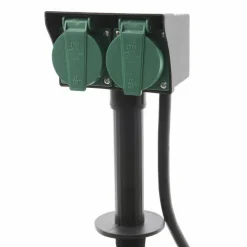 Accessoire Électrique|KAEMINGK Prise piquet de jardin 2 pôles