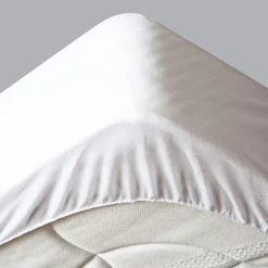 Protection De Literie|STOF Protège-matelas (90 x 190 cm) Elise Blanc