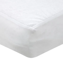 Protection De Literie|STOF Protège-matelas alèse éponge imperméable (180 x 200 cm) Sonia Blanc