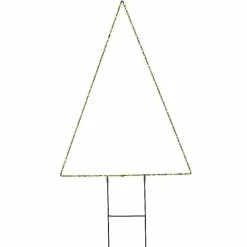 Déco Et Objet Lumineux|KAEMINGK Pyramide lumineuse 180 LED (H77 cm) Sapin Blanc chaud