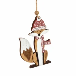 Décoration De Sapin|Feeric Lights & Christmas Renard de Noël à suspendre (H7 cm) Vulcan Naturel