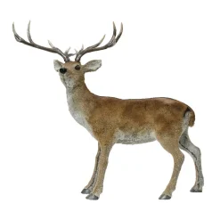 Personnage, Objet Grand Format|Père Noël, Animaux Et Personnage|KAEMINGK Renne de Noël fait main (H92 cm) Hazel Fourrure Naturel Marron