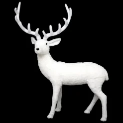 Personnage, Objet Grand Format|Père Noël, Animaux Et Personnage|Feeric Lights & Christmas Renne de Noël (H116 cm) Billie Blanc