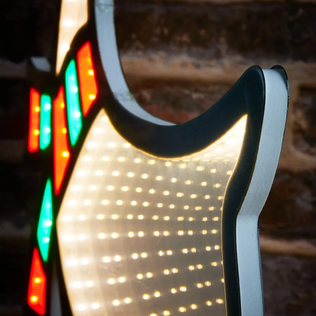 Père Noël, Animaux Et Personnage|Déco Et Objet De Noël|KAEMINGK Renne lumineux 363 LED (H85 cm) Infinity Blanc froid et Multicolore