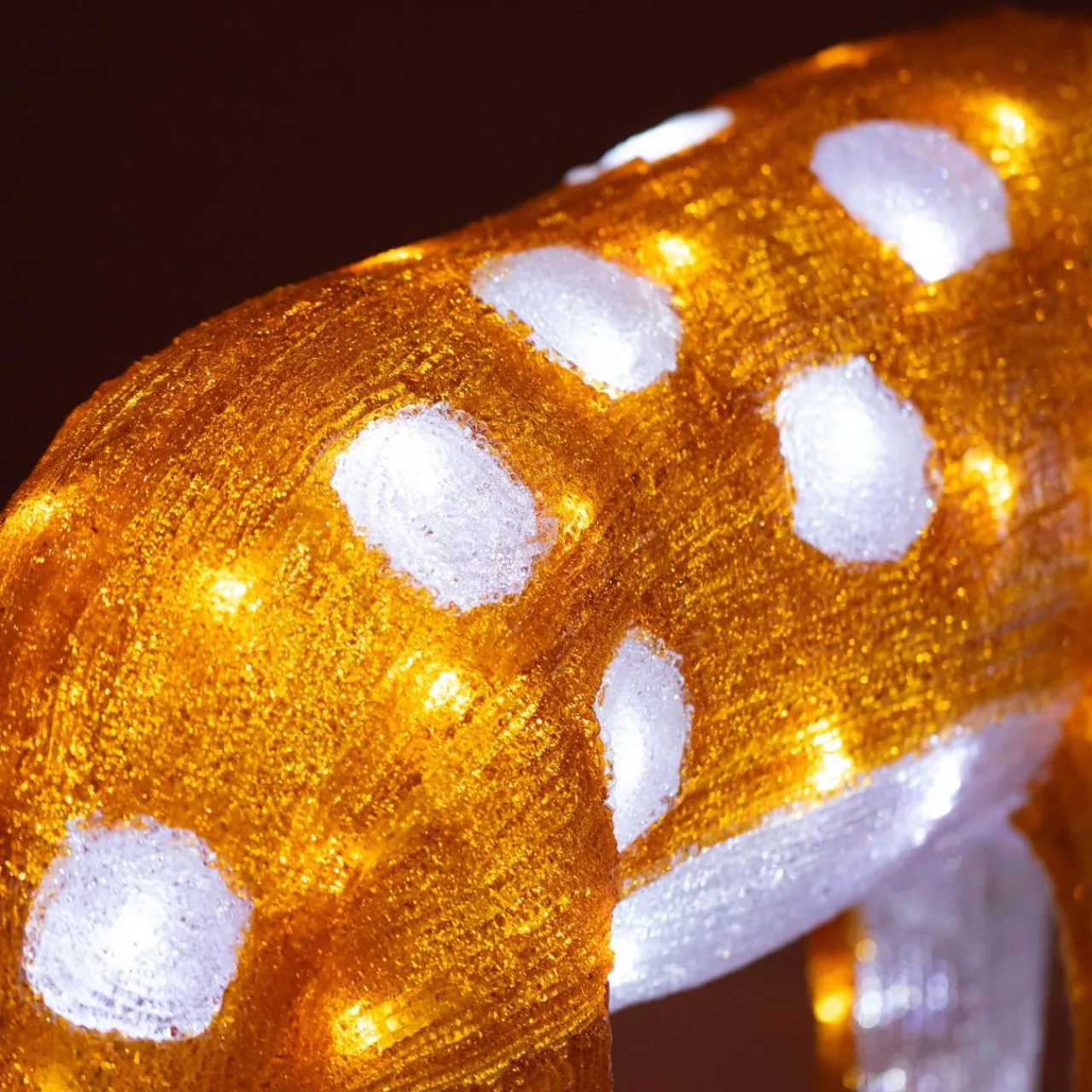 Déco Et Objet Lumineux|EMINZA Renne lumineux 100 LED (H49 cm) Comet Blanc chaud