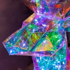 Personnage, Objet Grand Format|Père Noël, Animaux Et Personnage|KAEMINGK Renne lumineux 90 Micro LED (H90 cm) Ice Blanc froid