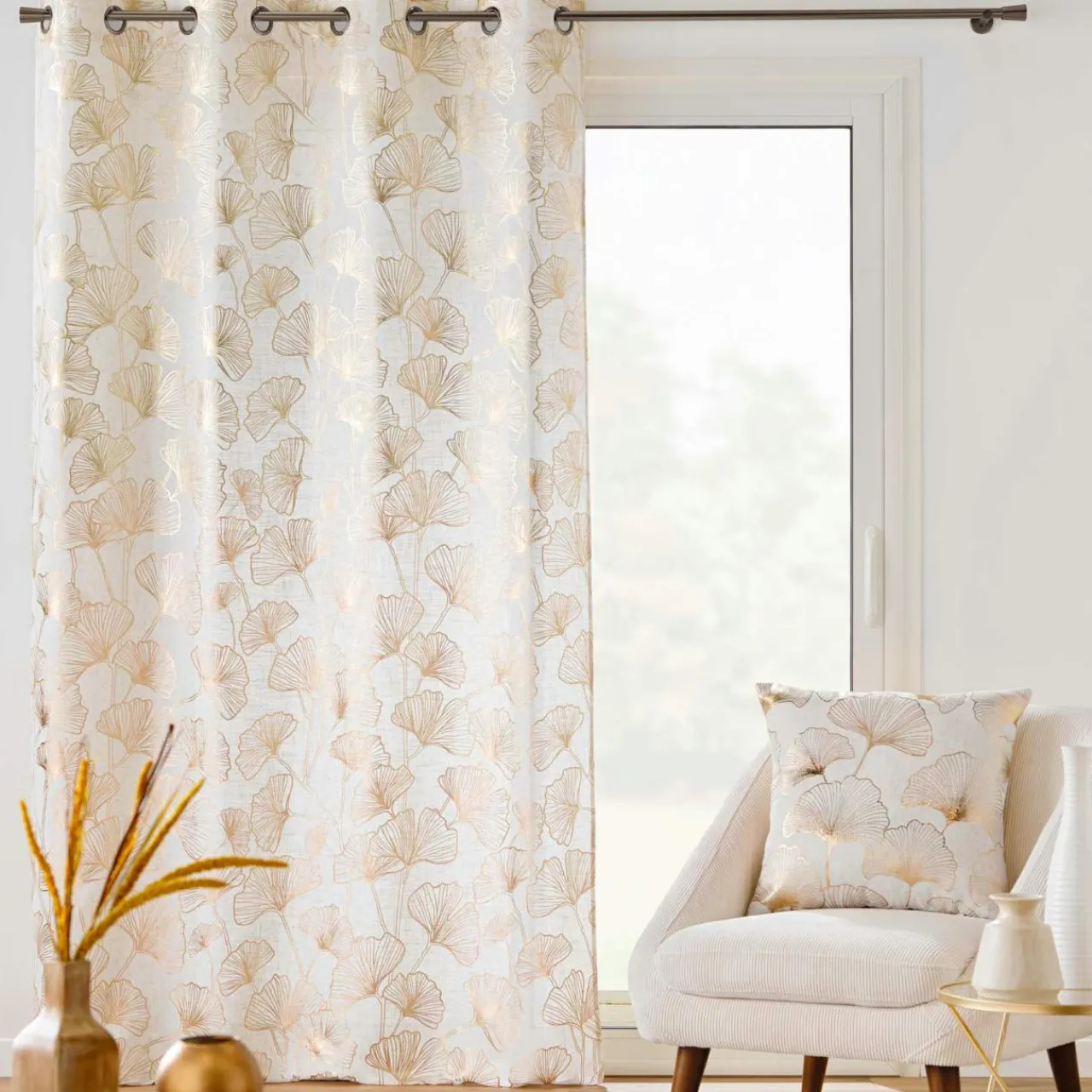 Rideau|douceur d'intu017drieur Rideau (140 x 280 cm) Kenzy Beige