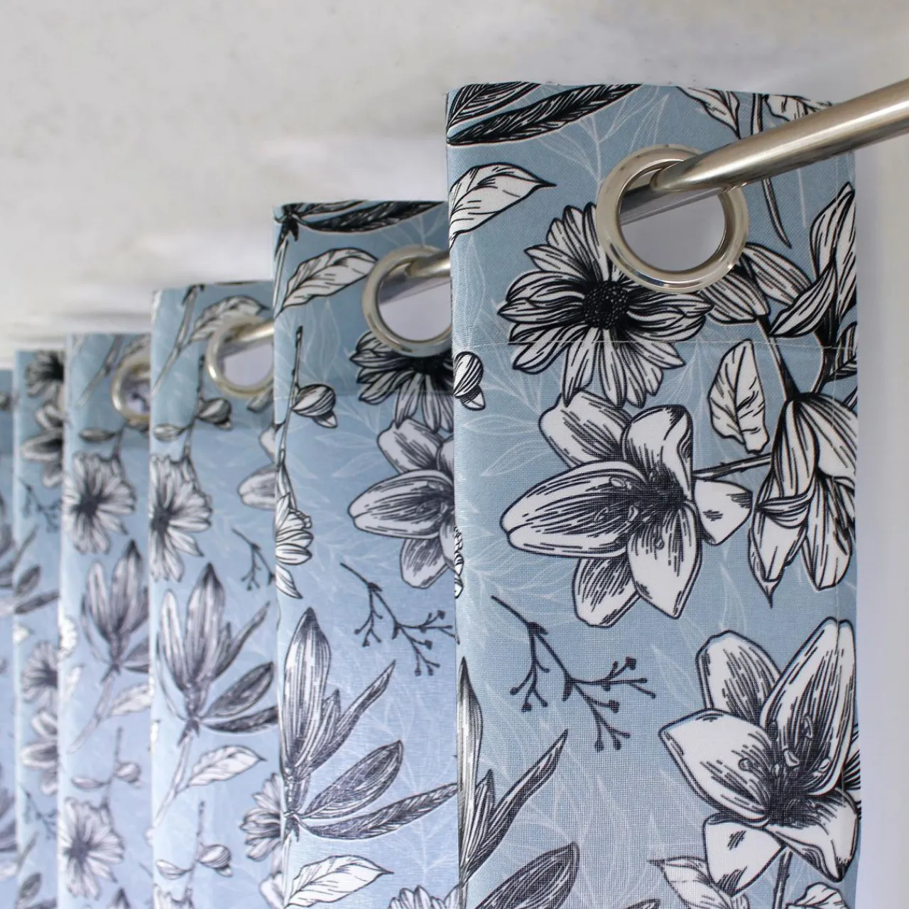 Rideau|ENJOY HOME Rideau (135 x 240 cm) Lily Bleu