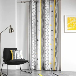 Rideau|DOUCEUR D'INTERIEUR Rideau (140 x 260 cm) Yellow Mix Jaune