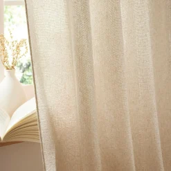 Rideau|EMINZA Rideau ajustable (140 x max 300 cm) Nils Beige