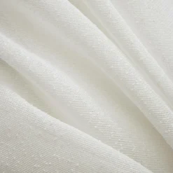 Rideau|EMINZA Rideau ajustable bouclette (140 x max 300 cm) Eliott Ivoire