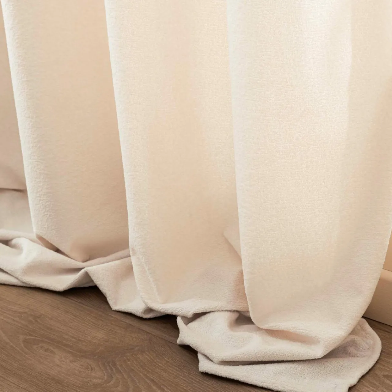 Rideau|douceur d'intu017drieur Rideau bouclette (140 x 260 cm) Winona Ecru