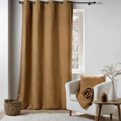 Rideau|DOUCEUR D'INTERIEUR Rideau bouclette (140 x 240 cm) Wooly Camel