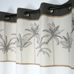 Rideau|LOVELY CASA Rideau coton (140 x 260 cm) Bako Beige