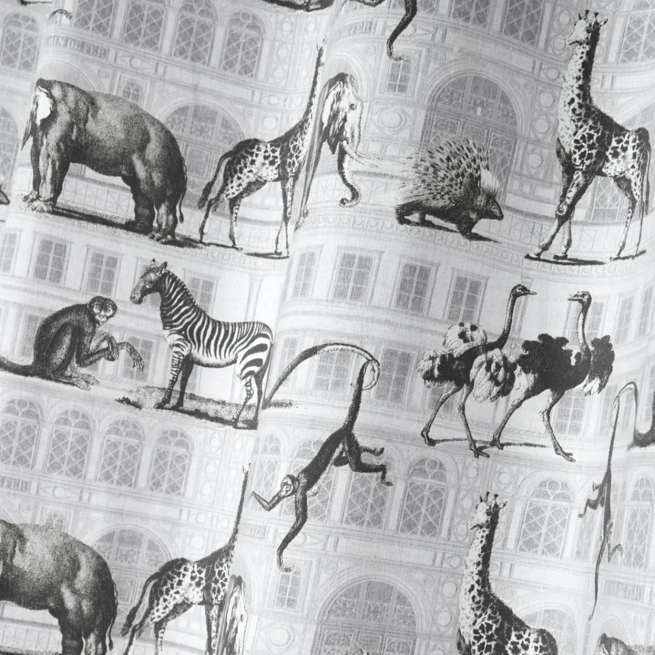 Rideau|LOVELY CASA Rideau coton (135 x 250 cm) Haussmann Gris