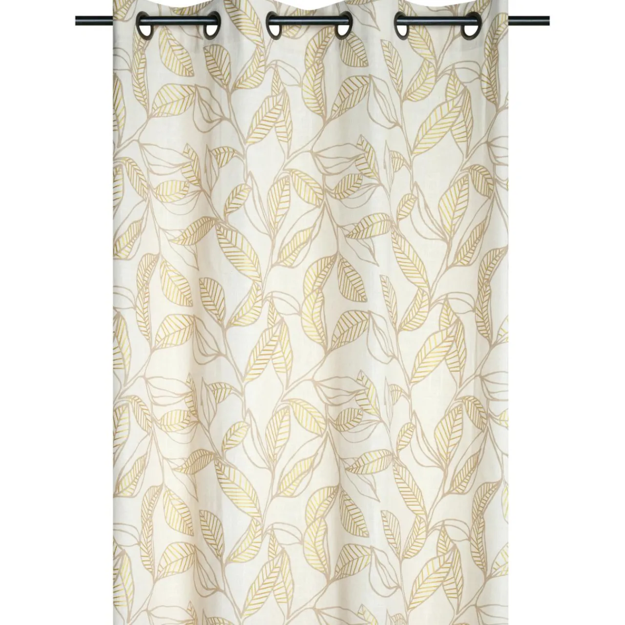 Rideau|STOF Rideau coton (140 x 260 cm) Hemera Taupe