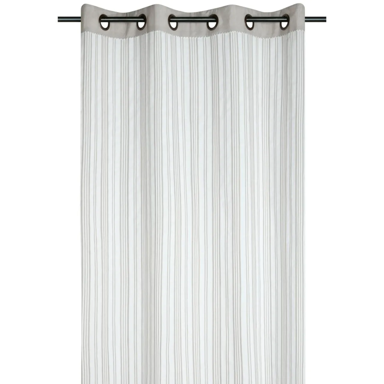 Rideau|STOF Rideau coton (140 x 260 cm) Joséphine Ecru
