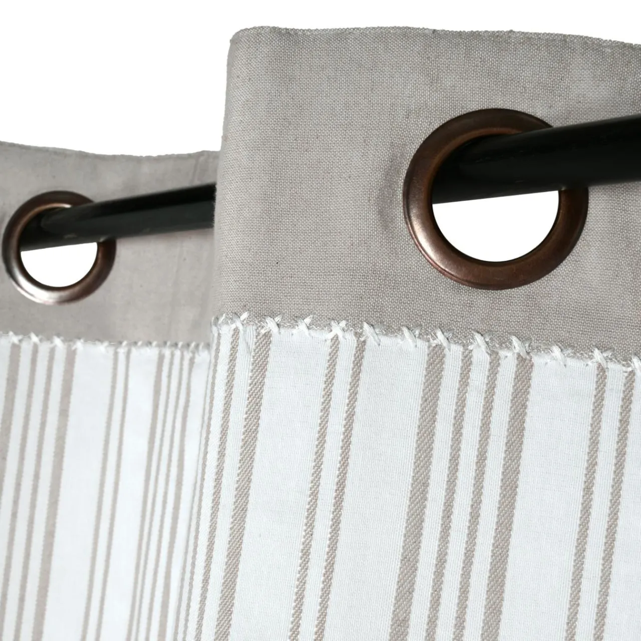 Rideau|STOF Rideau coton (140 x 260 cm) Joséphine Ecru