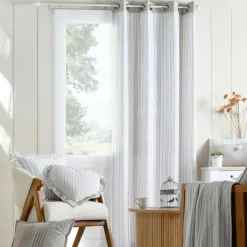 Rideau|STOF Rideau coton (140 x 260 cm) Joséphine Ecru