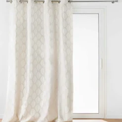 Rideau|douceur d'intu017drieur Rideau coton (140 x 240 cm) Maho Blanc