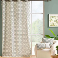 Rideau|douceur d'intu017drieur Rideau coton (140 x 240 cm) Maho Vert sauge