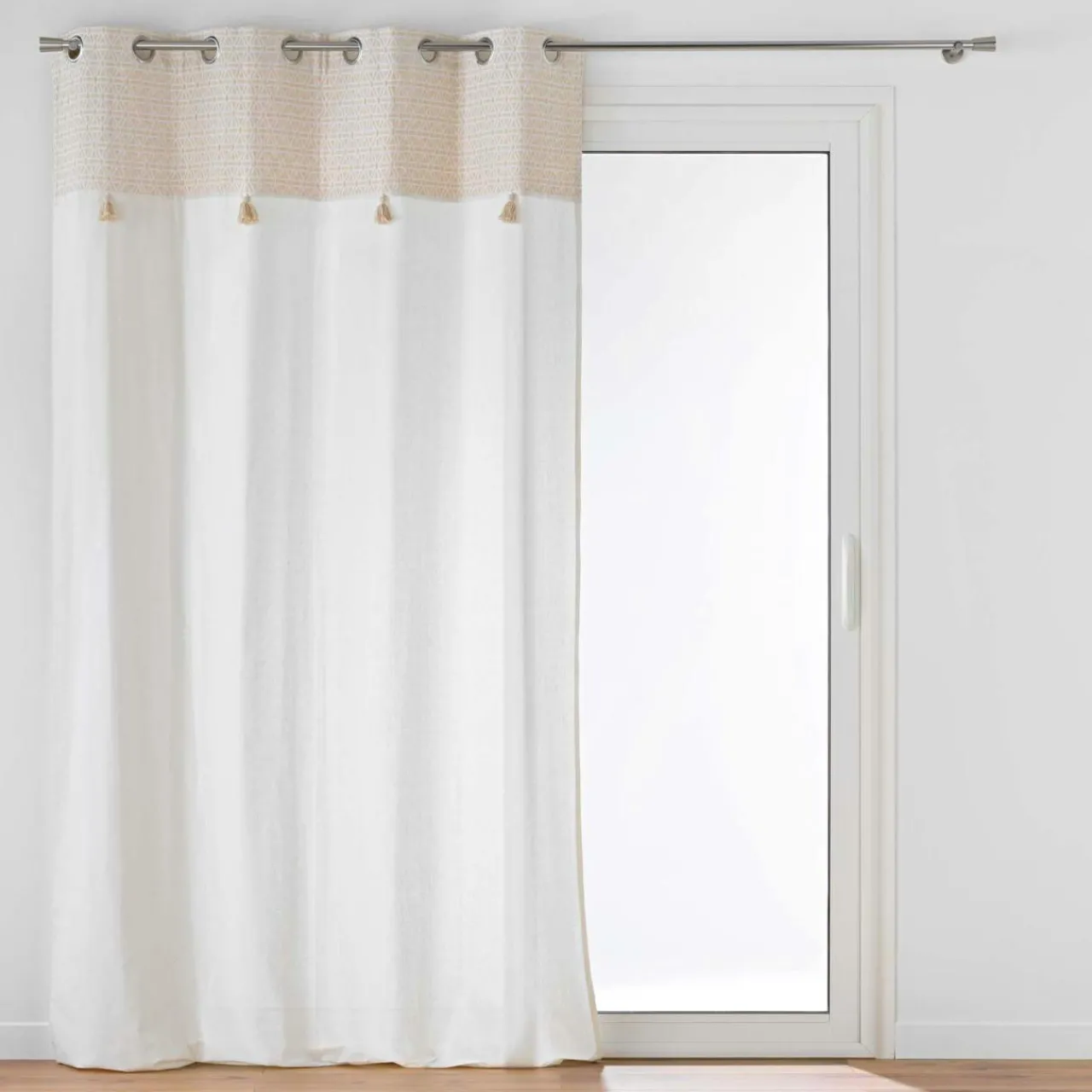 Rideau|douceur d'intu017drieur Rideau coton (140 x 240 cm) Milano Beige