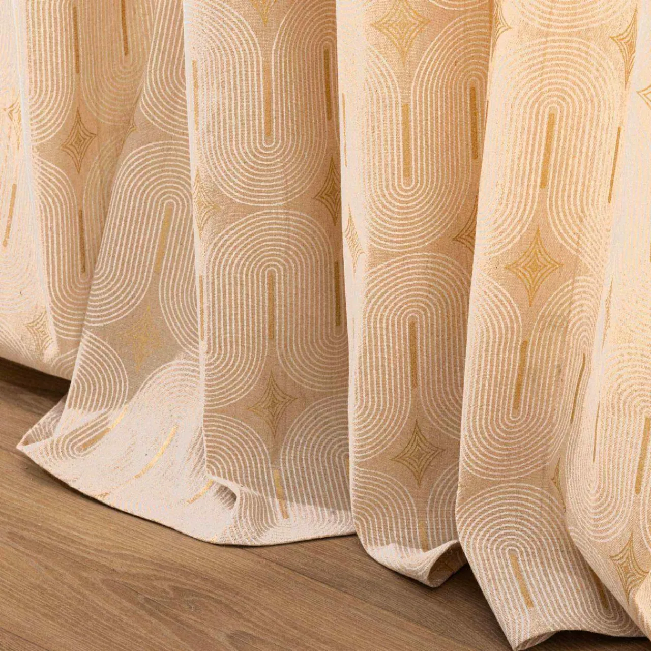 Rideau|douceur d'intu017drieur Rideau coton (140 x 280 cm) Ondine Blanc