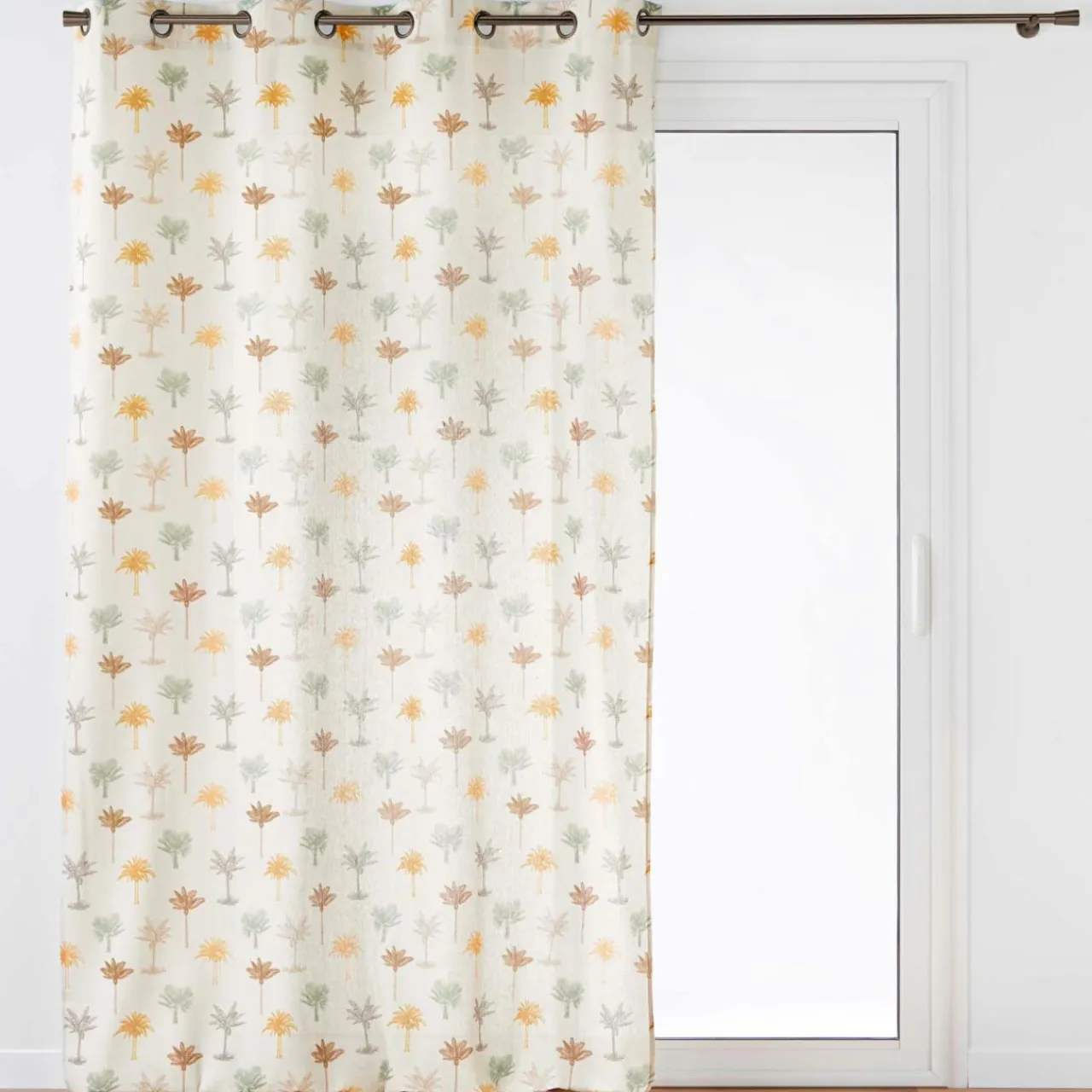 Rideau|douceur d'intu017drieur Rideau coton (140 x 280 cm) Palmelia Beige