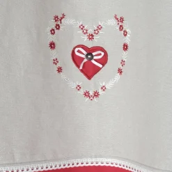 Rideau|STOF Rideau coton (140 X 260 cm) Pauline Rouge