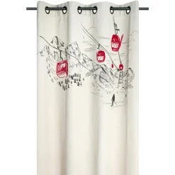 Rideau|STOF Rideau coton (140 x 260 cm) Villard Ecru