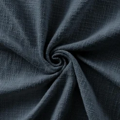 Rideau|L'EFFET PAPILLON Rideau coton ajustable (140 x max 270 cm) Sixtine Bleu nuit