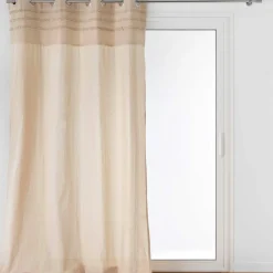 Rideau|douceur d'intu017drieur Rideau coton tufté (140 x 240 cm) Hilary Beige