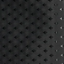 Accessoire Salle De Bain|Rideau De Douche|TENDANCE Rideau de douche à anneaux (180 x 200 cm) Diamants Noir