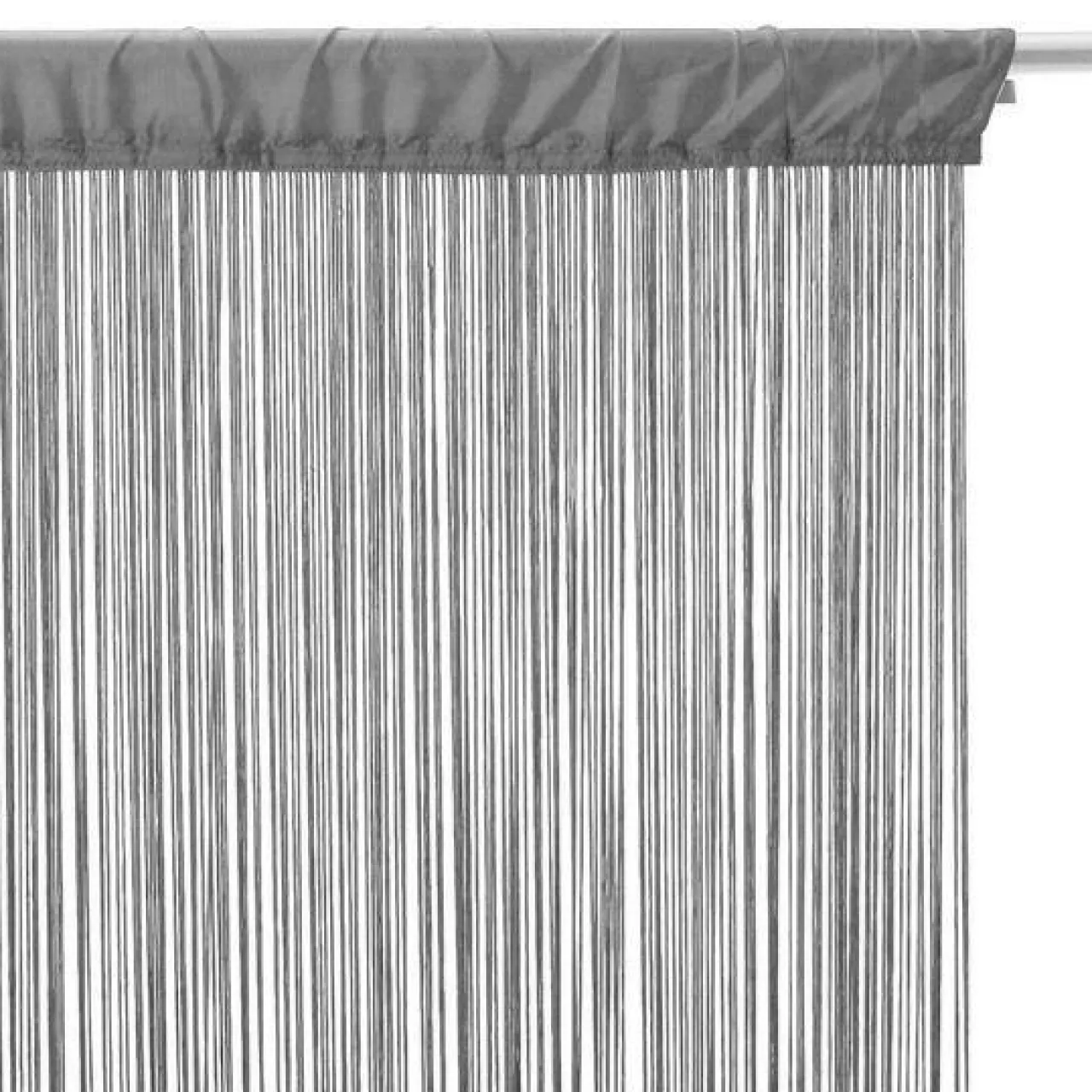 Rideau|ATMOSPHERA Rideau de fil (90 x H200 cm) Uni Gris