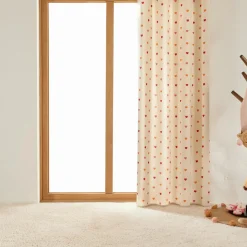 Rideau Enfant|Rideau Enfant|Atmosphera cru017dateur d'intu017drieur for kids Rideau enfant coton recyclé (140 x 260 cm) Amour Multicolore