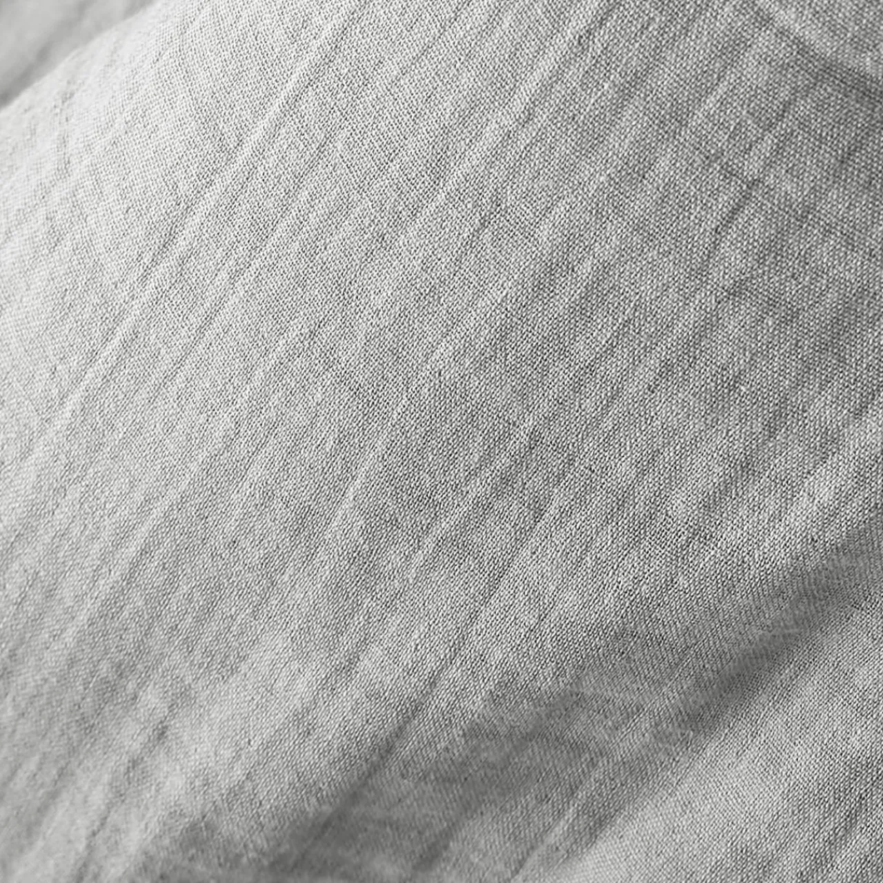 Rideau|EMINZA Rideau gaze de coton ajustable (140 x max 300 cm) Gaïa Gris nuage Gris clair