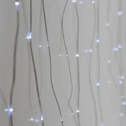 Guirlande Lumineuse Grand Format|Guirlande Lumineuse|KOOPMAN Rideau lumineux H1,90 m L1,90 m 400 Micro LED Blanc froid