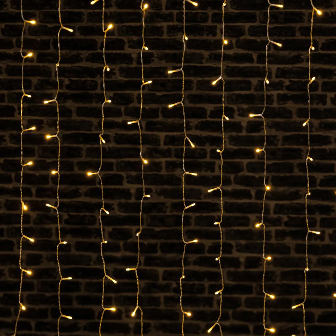 Guirlande Lumineuse Grand Format|Guirlande Lumineuse|FEERIC LIGHTS Rideau lumineux H2 m L1,5 m 300 LED Blanc chaud